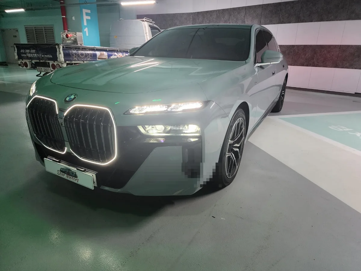 BMW 740i 배차 완료